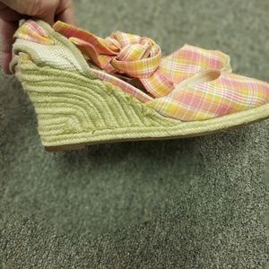 Jeffrey Banks Wedged tie heel Size 7m